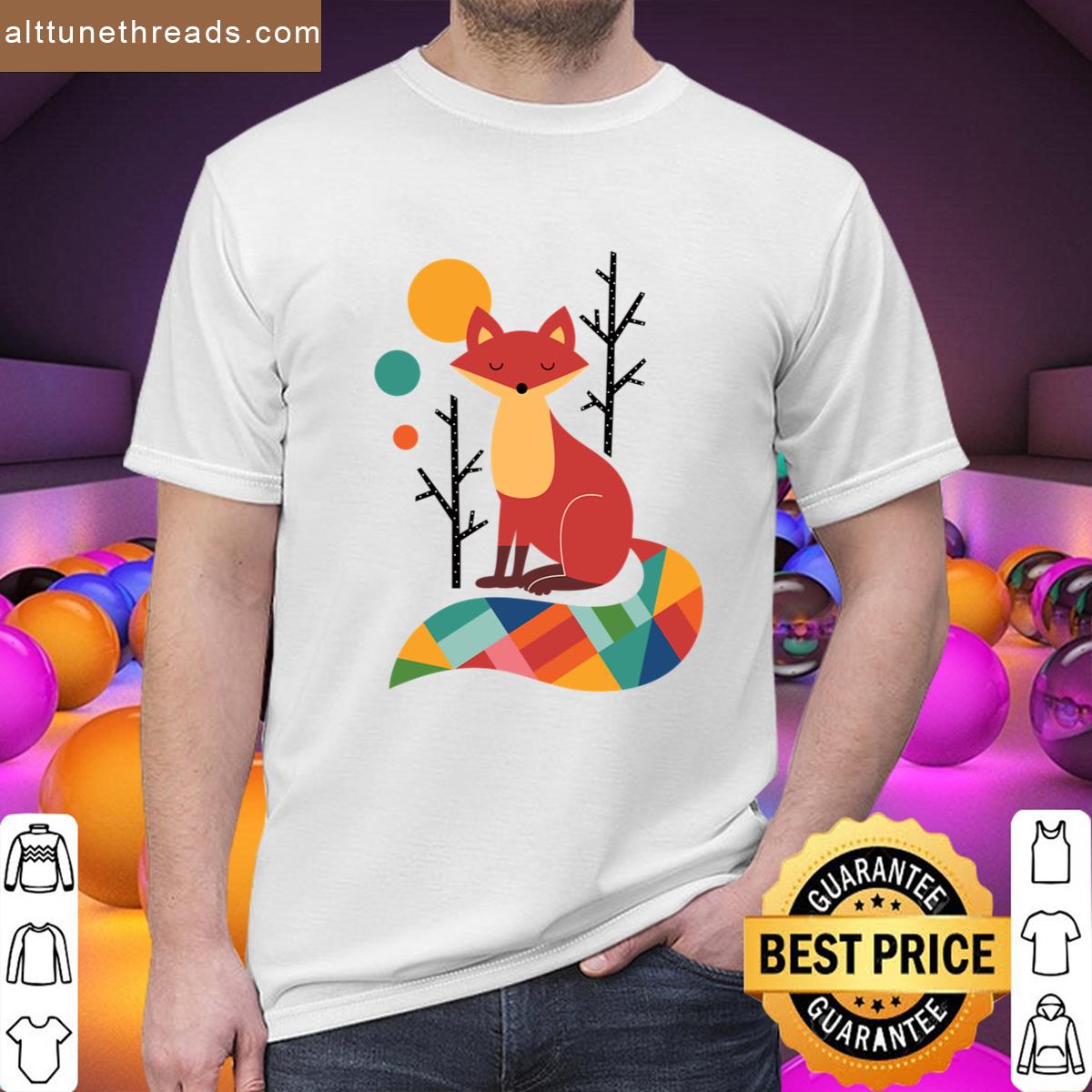 Rainbow Fox Shirt
