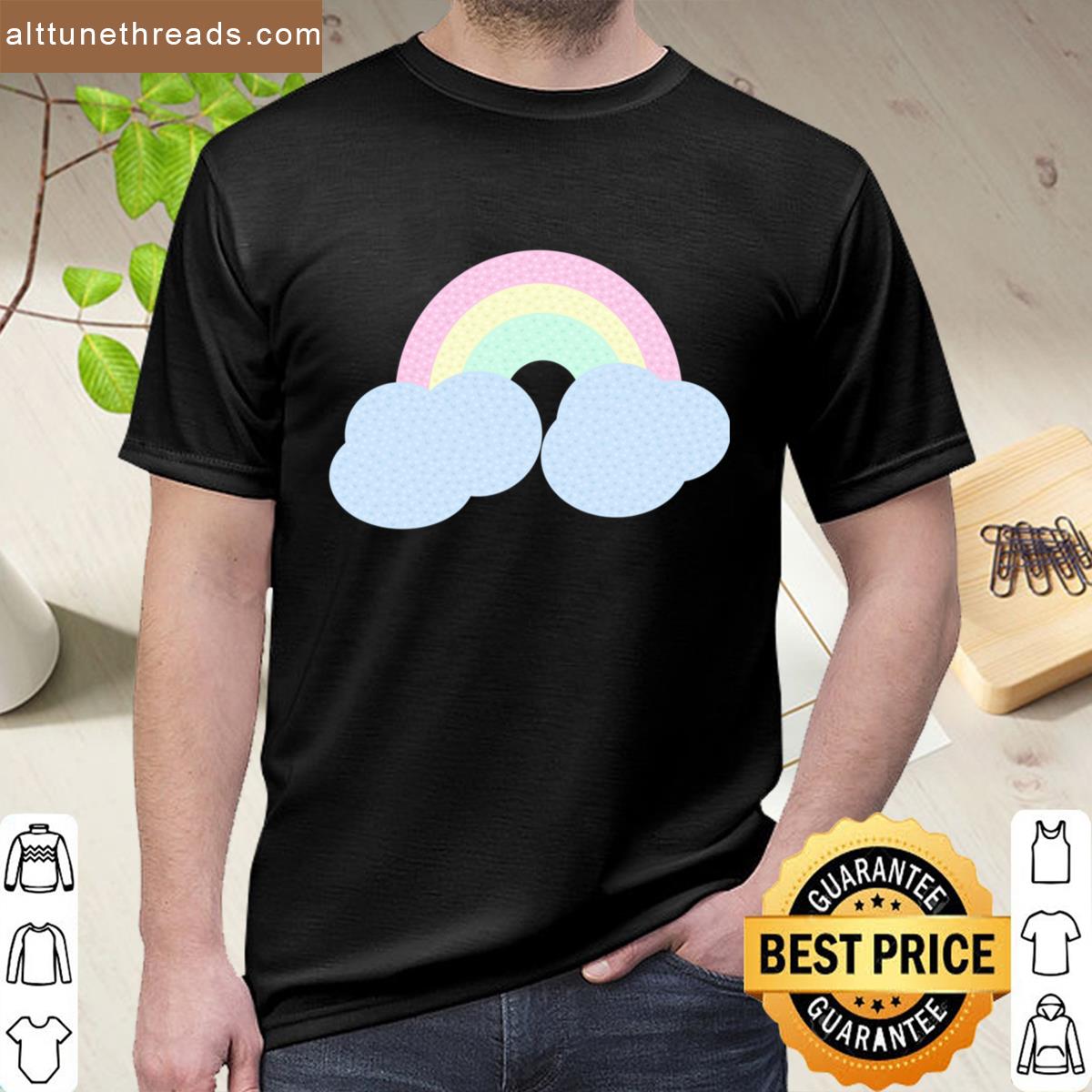 Rainbow Hearts Oversized Shirt