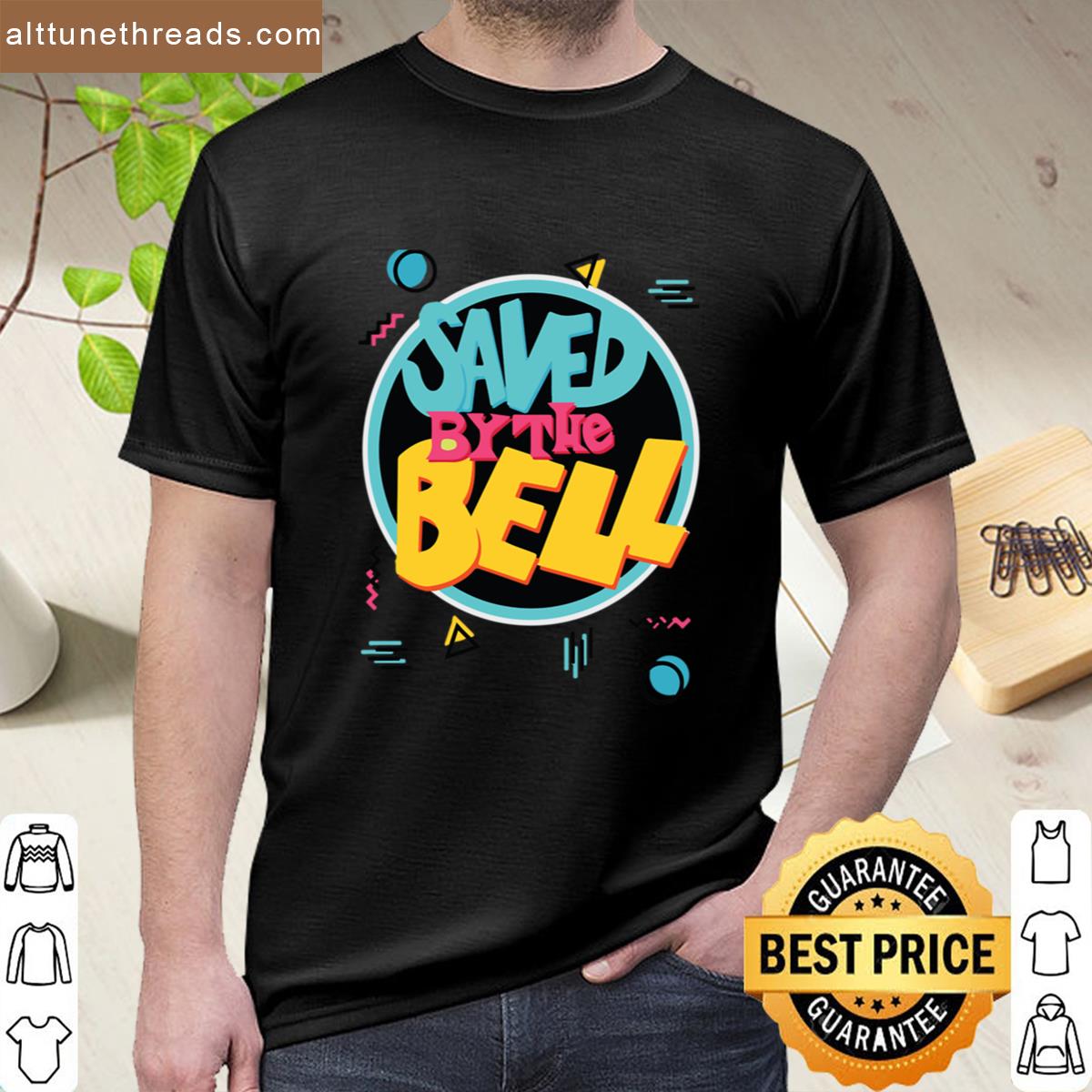 Saved By The Bell Tv Sitcom 90s Party Pattern Geometric Memphis Vapourwave Shirt