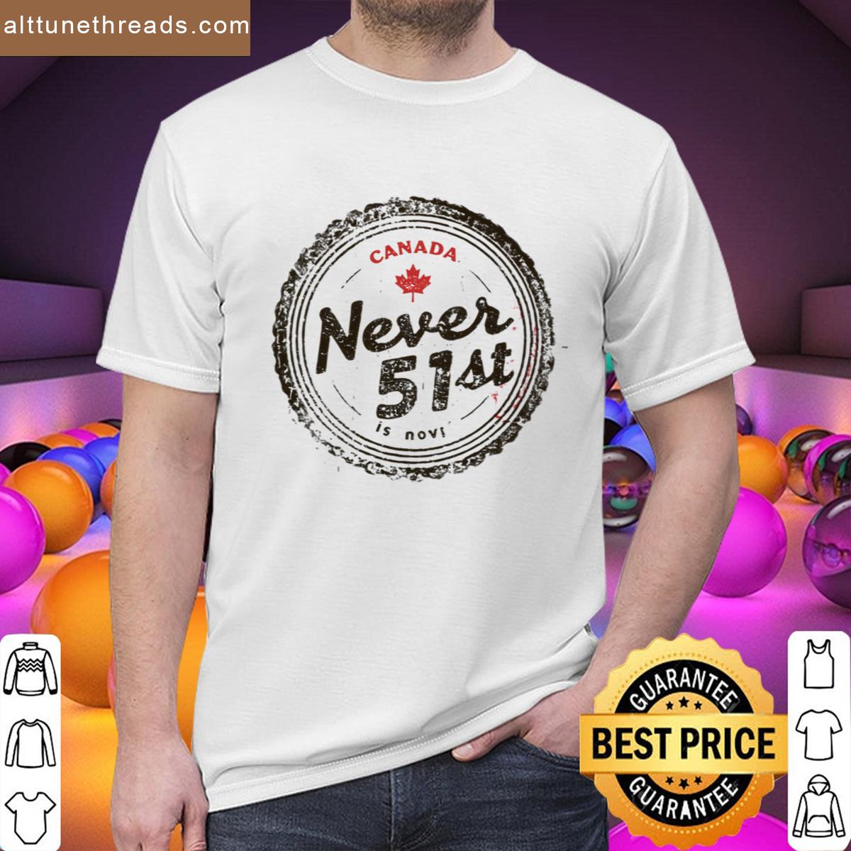 Seal Of Disapproval Never 51st – Elbows Up Oversized Shirt