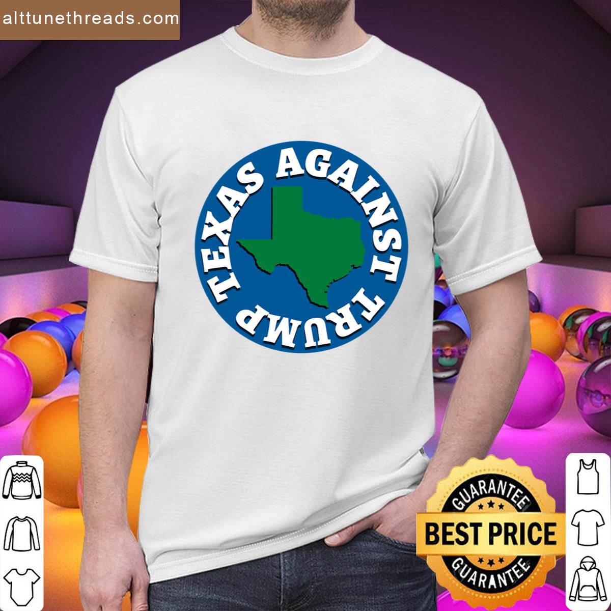 Texas Against Trump Oversized Shirt