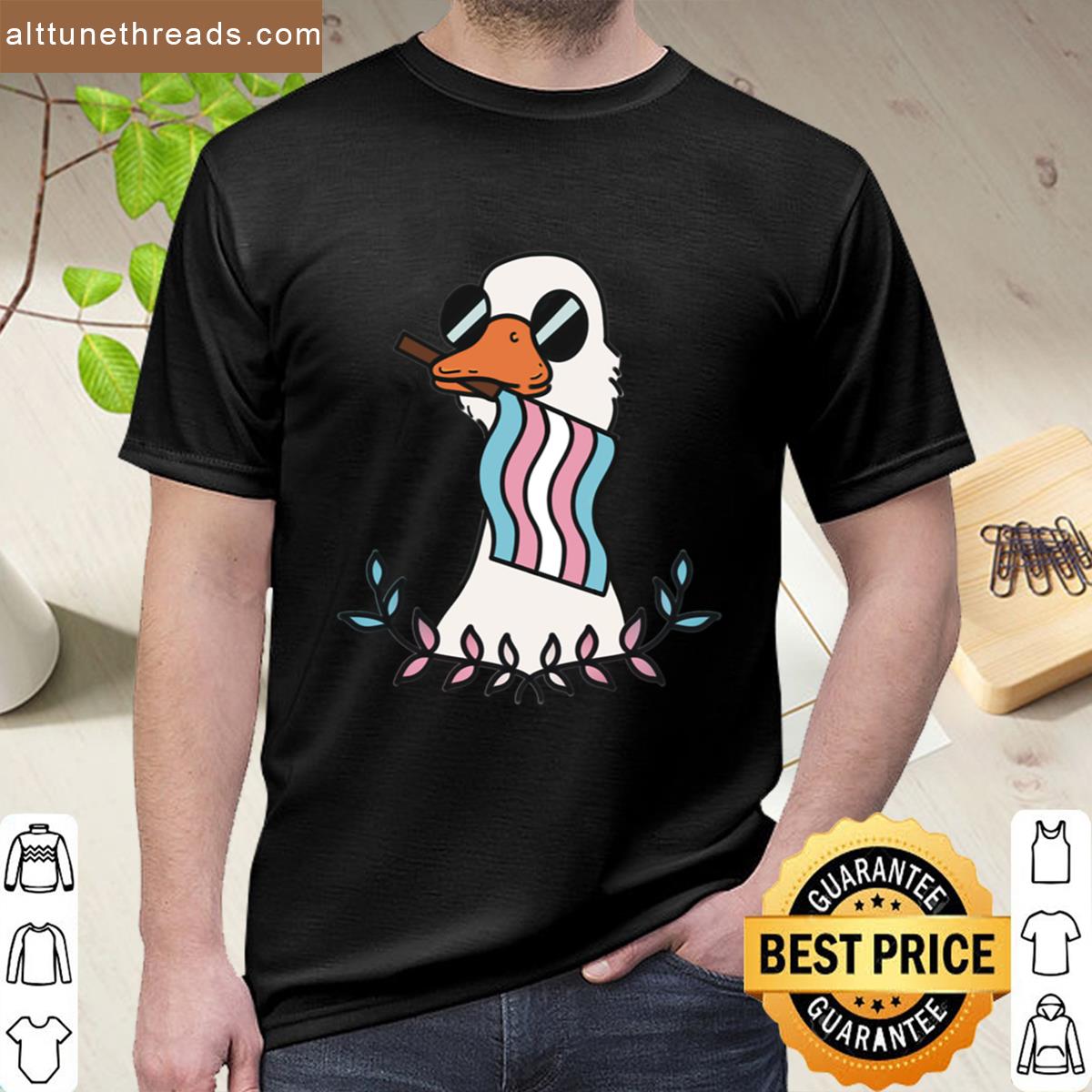 Trans-cendent Goose Shirt