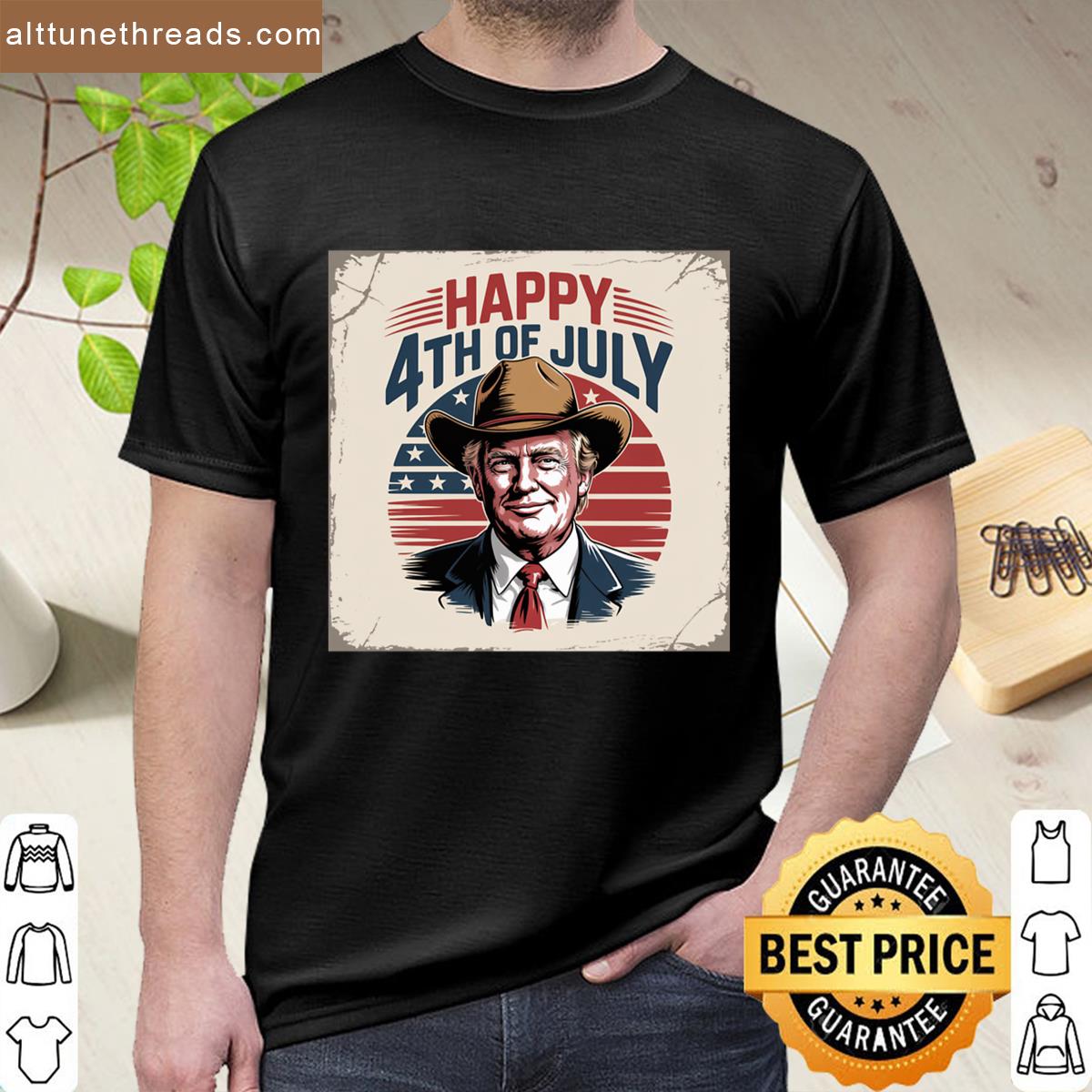 Trump 4th Of July Oversized Shirt