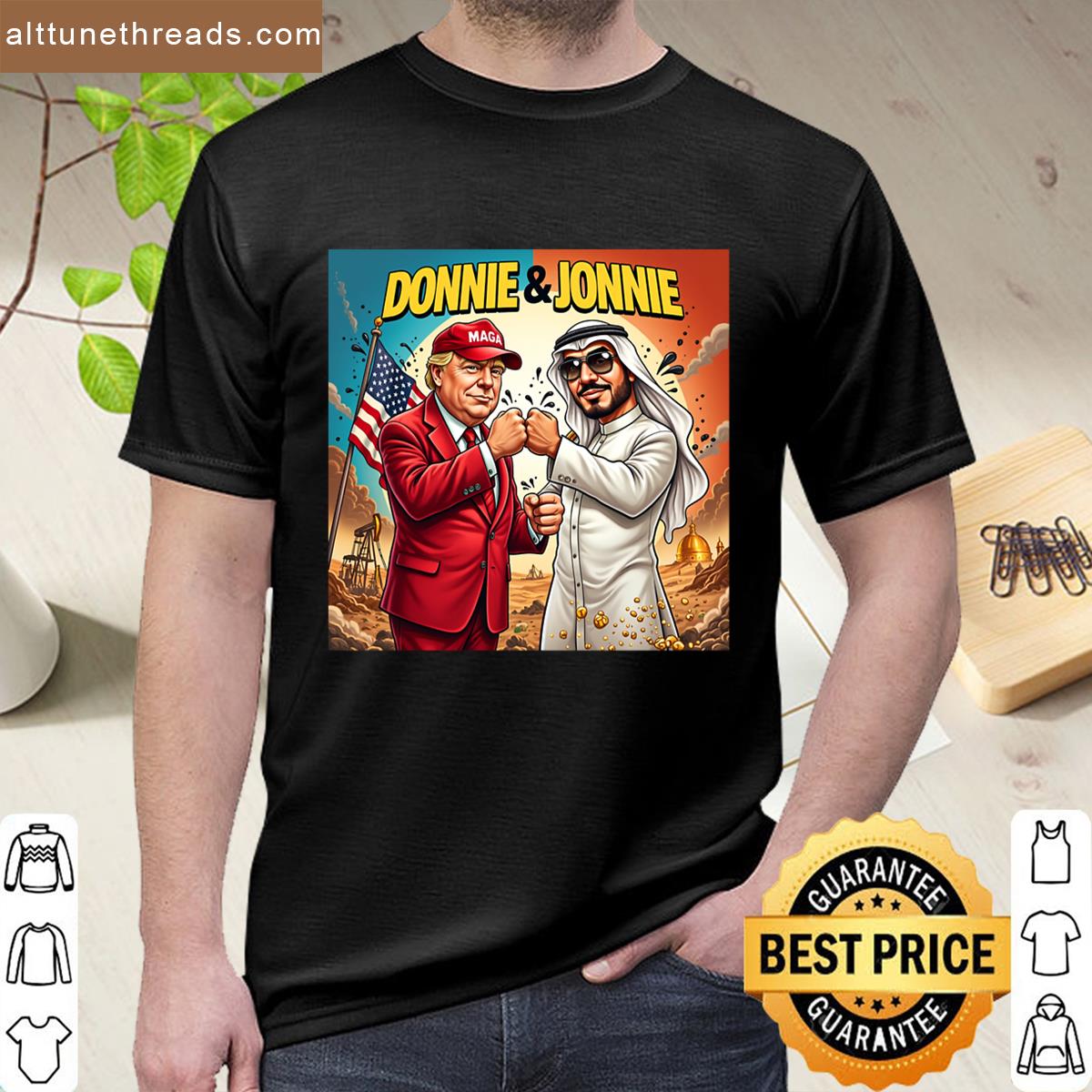 Trump And Saudi Arabia Prince Fist Bump Shirt