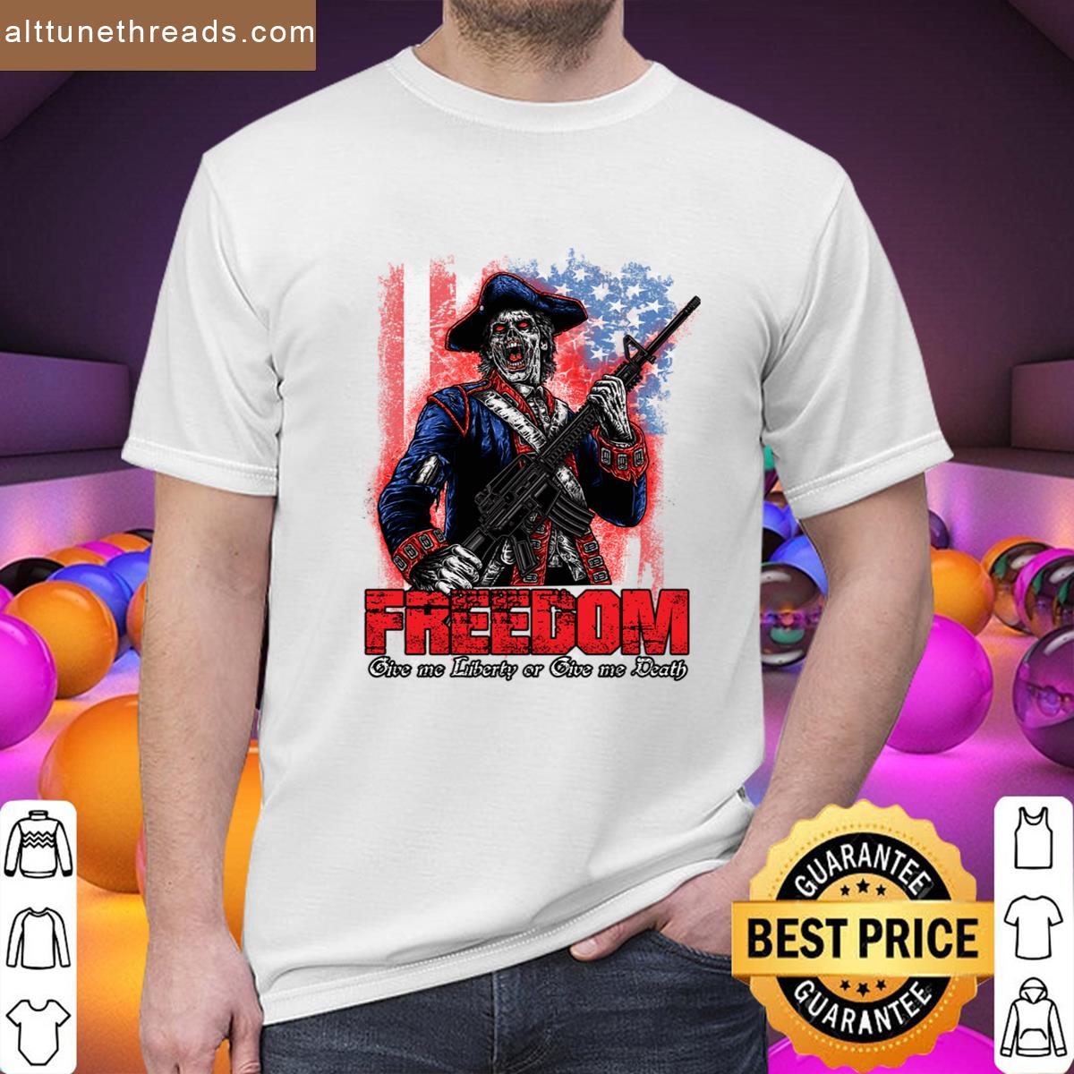 Usa Zombie Patriot Shirt